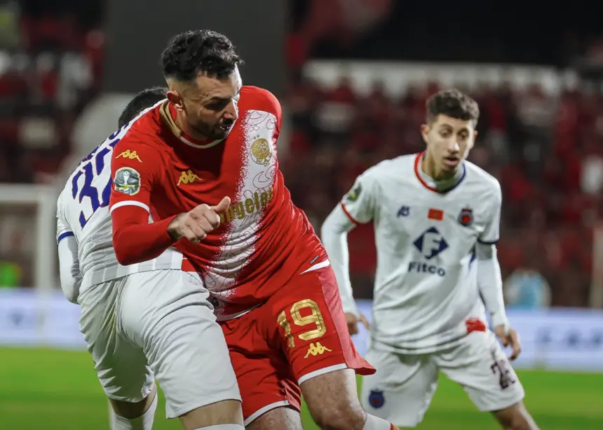 أولمبيك آسفي يتعادل مع الوداد في ذهاب ربع نهائي الكونفدرالية